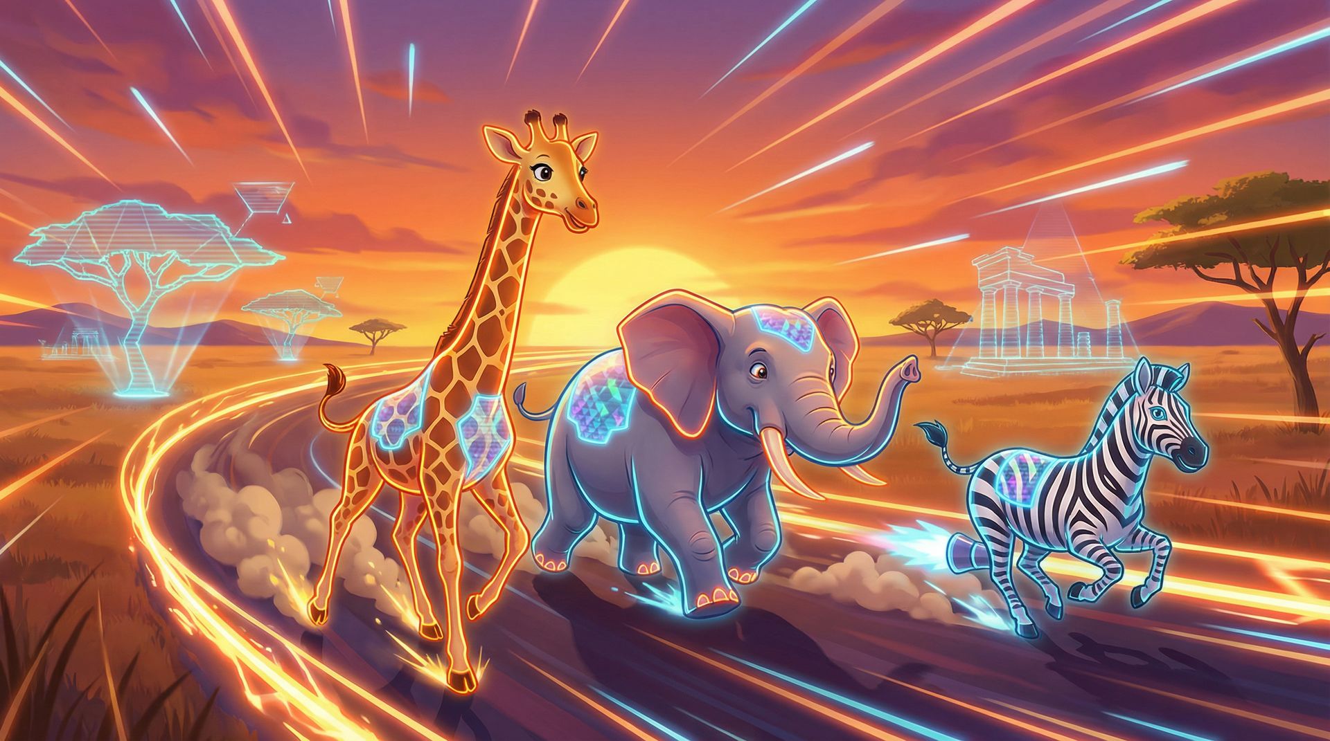 猎奇非洲动物视频